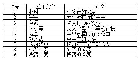 標簽機怎么設置